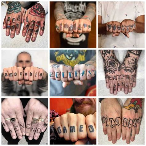 Knuckle Ink Bold Designs and Powerful Meanings